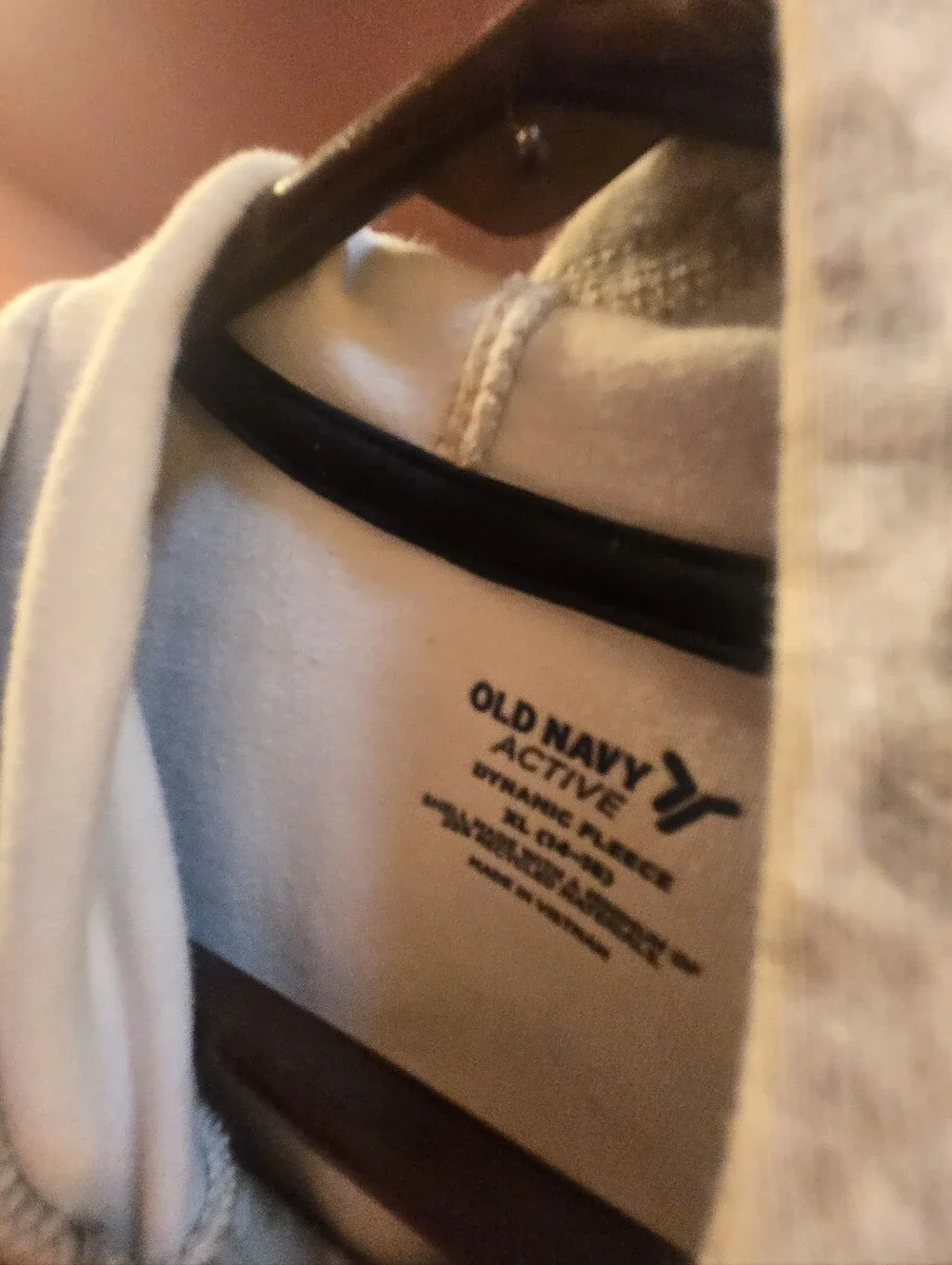 Old Navy Beige Digital Camo Hooded Pullover Boys XL